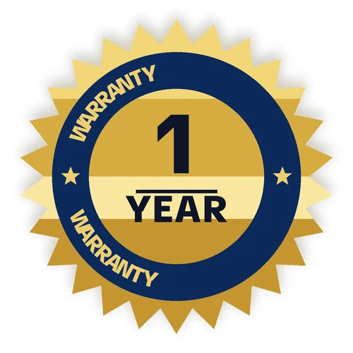 1 Year Warranty